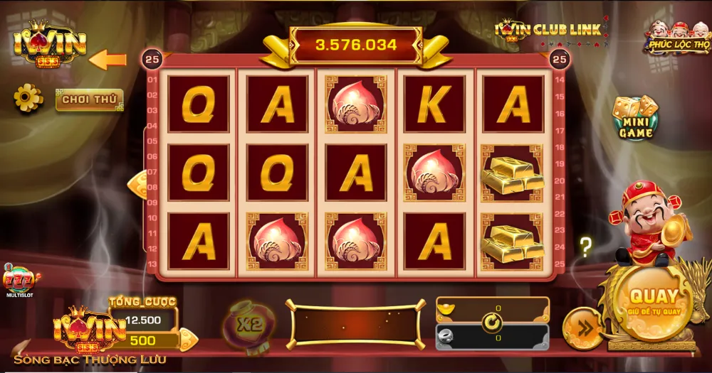 Chơi game Phúc lộc thọ mang về phần thưởng siêu khủng