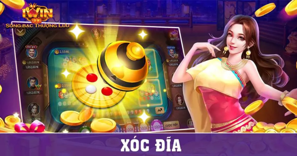 Chơi xóc đĩa tại iWin nhận về phần thưởng cực lớn