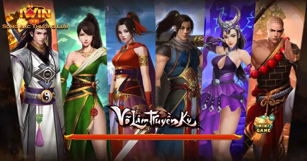 Game võ lâm truyền kỳ iWin được đông đảo anh em cược thủ yêu thích