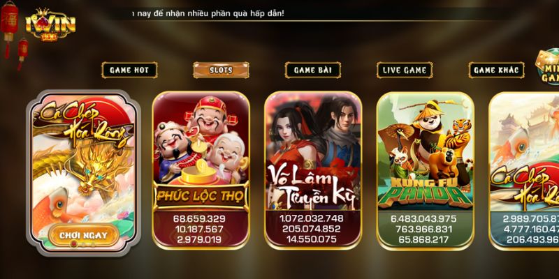 Slot game cơ hội trúng thưởng lớn
