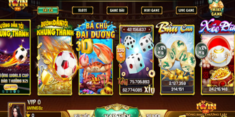 Tham gia trải nghiệm thế giới game cực đồ sộ