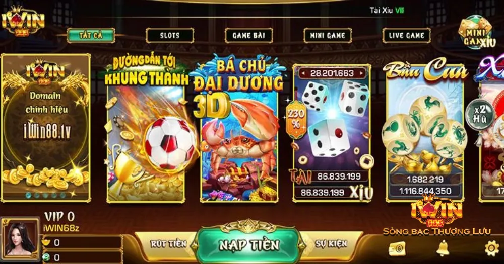 Trò đường dẫn tới khung thành iWin được nhiều anh em chú ý