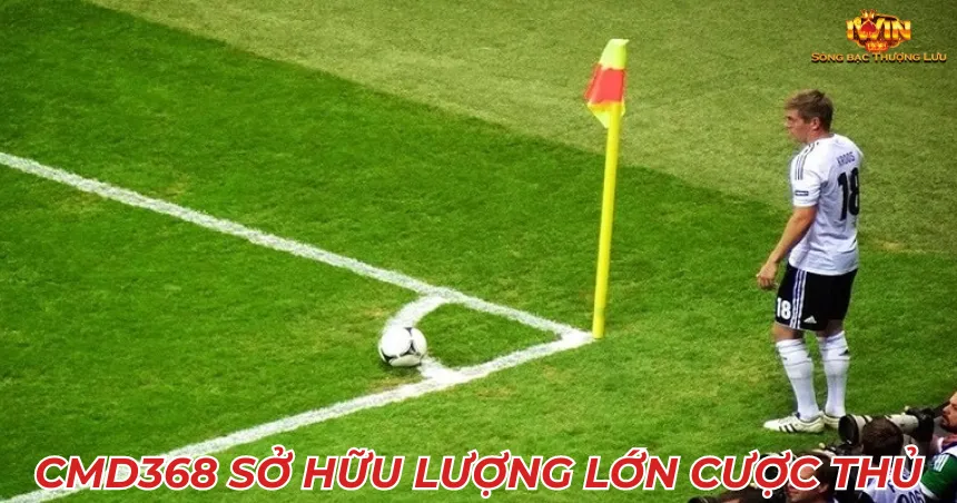 CMD368 sở hữu lượng lớn cược thủ