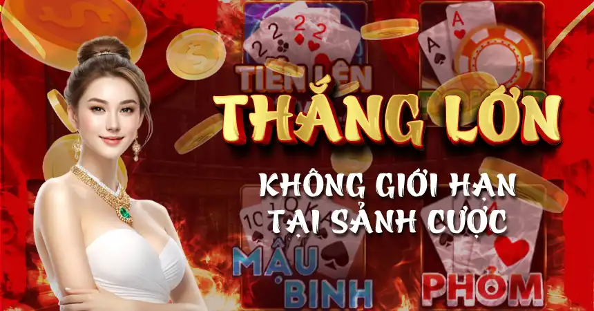 Thắng lớn không giới hạn tại sảnh cược