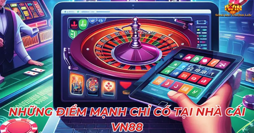 Những điểm mạnh chỉ có tại Nhà cái VN88
